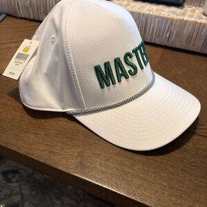 Masters rope Hat NWT